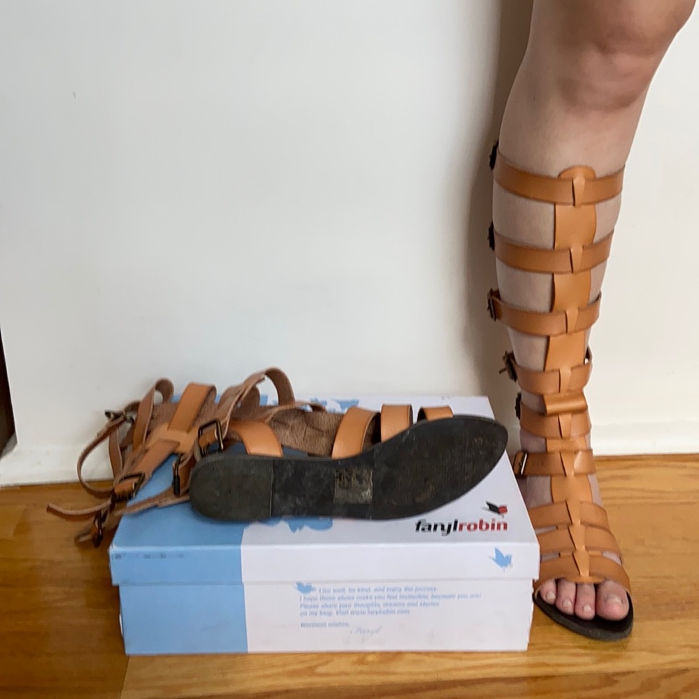 Taupe Gladiator Sandal